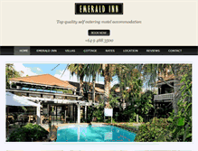 Tablet Screenshot of emerald-inn.co.nz